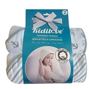 Oh Baby!!! Kidilove Cotton, Hooded Towels (2 pack)